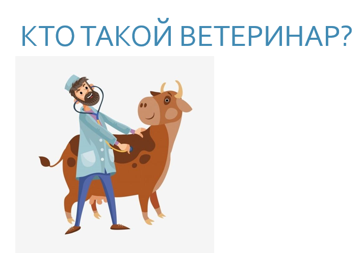 ПРО100 О ПРОФЕССИИ ВЕТЕРИНАРА.
